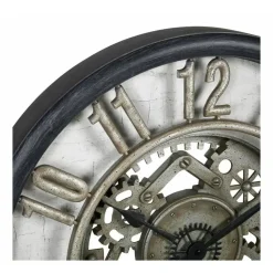 Ostaria Wandklok/muur klok Industrial Vintage Metal - Dia 51 cm