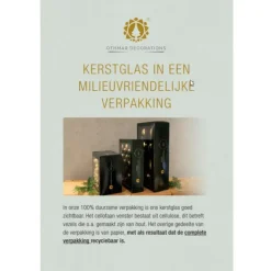 Othmar Decorations kleine kerstballetjes glas -24x -zwart -2,5 cm