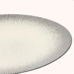 OTIX Dessert Ontbijt Bordenset 12 Persoons Zwart Taupe 21cm Keramiek TULIP