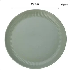 OTIX Dinerborden 6 Stuks Aurora - Multikleur