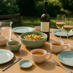 OTIX Dinerborden 12 Stuks Aurora - Multikleur