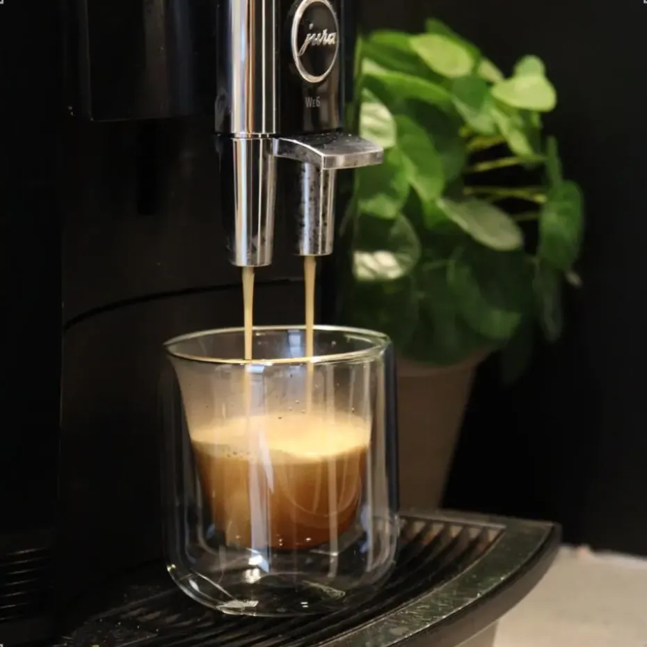 OTIX Dubbelwandige Glazen Koffietassen Koffie en Espresso 12 stuks