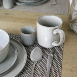 OTIX Espresso Kopjes Set van 12 Koffiekopjes 80ml Mokken Aardewerk