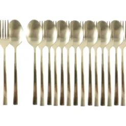 OTIX Gebaksvorkjes Theelepel Set van 16 Kleine Lepels Vorken Bestekset