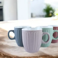 OTIX Koffiekopjes 8 Delig Moss - Multikleur