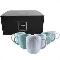 OTIX Koffiekopjes 6 stuks Aurora - Multikleur