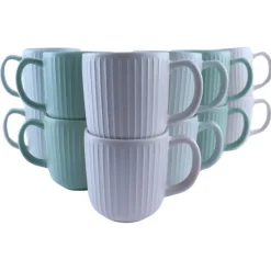 OTIX Koffiekopjes 12 stuks Aurora - Multikleur