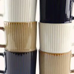 OTIX Koffiekopjes 6 Stuks 270 ml Div. Kleuren Keramiek