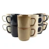 OTIX Koffiekopjes Set van 12 Stuks 270 ml Div. Kleuren Keramiekoduct