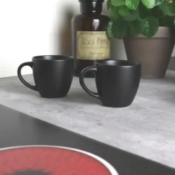 OTIX KoffieKopjes Set van 6 - Zwart