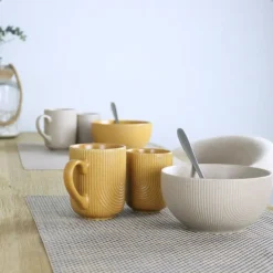 OTIX Koffiekopjes Zonder Oor Set van 12 Koffietassen Theemok 190ml