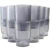 OTIX Kunststof Drinkglazen Herbruikbaar Set van 12 Waterglas Klein 350ml Tran...