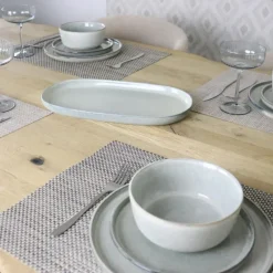 OTIX Ontbijtborden Bordenset 6 Persoons Dessertbord 21cm Aardewerk BEECH