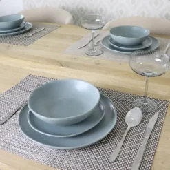 OTIX Ontbijtborden Bordenset 12 Persoons Dessertbord 21cm Aardewerk