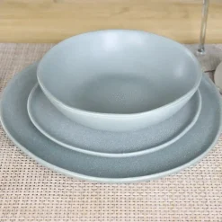 OTIX Ontbijtborden Bordenset 6 Persoons Dessertbord 21cm Aardewerk OAK