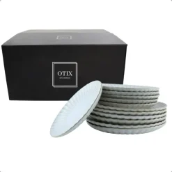 OTIX Serviesset 12 Delig Solis - Wit