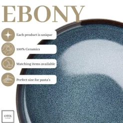 OTIX Serviesset 6 Persoons met Bordenset Soepkommen 600ml Koffiekopjes 350ml...