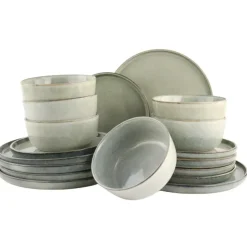 OTIX Serviesset Bordenset 6 Persoons 18-delig Ontbijtborden