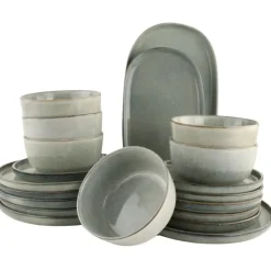 OTIX Serviesset Bordenset 6 Persoons 20-delig Serveerschaal borden