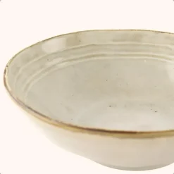 OTIX Soepkommen 12 Persoons Beige Soeptassen 15cm Keramiek LILY