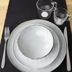 OTIX Soepkommen 6 stuks Blauw 15cm Soeptassen Keramiek BLUEBELL