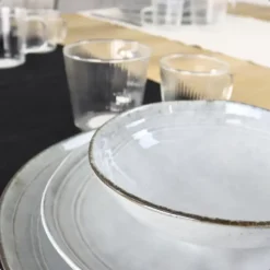 OTIX Soepkommen 12 stuks Blauw Soeptassen 15cm Keramiek BLUEBELL