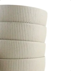 OTIX Soepkommen Zonder Oor Set van 6 Schaaltjes 600ml Caramel Aardewerk TEAK