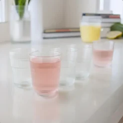 OTIX Waterglazen Drinkglazen Limonade 320ml Set van 4