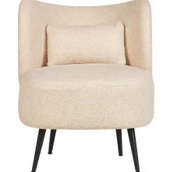 OTSBY - Fauteuil - Beige - Bouclé