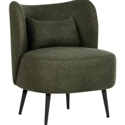 OTSBY - Fauteuil - Donkergroen - Bouclé