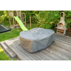 Outdoor Covers ovale tuinsethoes 245x200x80 cm