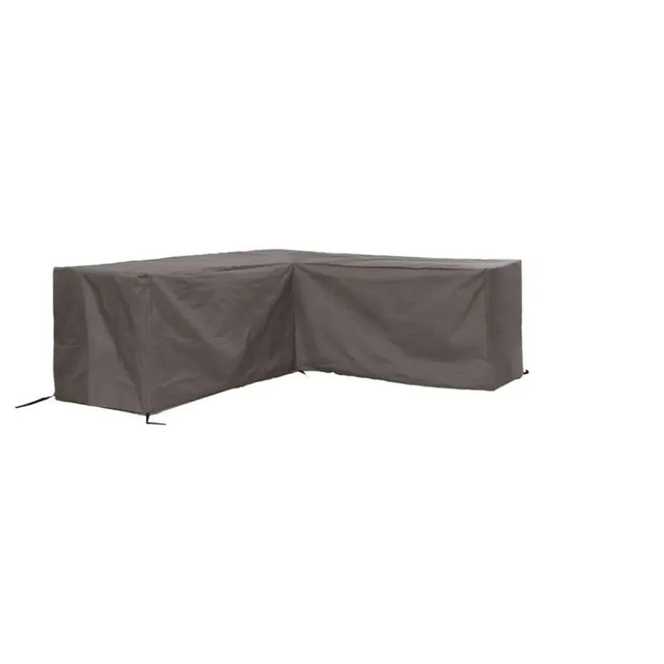 Outdoor Covers premium loungesethoes L-vorm 210Lx260R - grijs