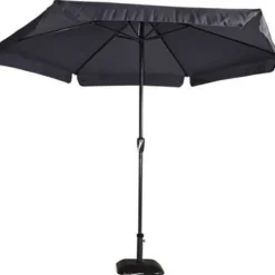Outdoor Living - Parasol Gemini - Grijs - Diameter Ø3m