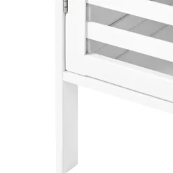 OWASSO - Badkamerkast - Wit - Bamboehout