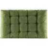 Palletkussen Florence donkergroen 120x80 cm