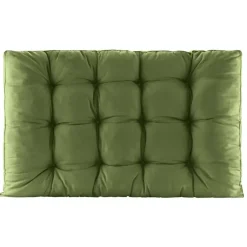 Palletkussen Florence donkergroen 120x80 cm