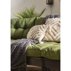 Palletkussen Florence donkergroen 120x80 cm