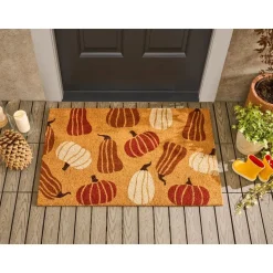 PANDIN - Deurmat - Meerkleurig - 60 x 90 cm - Kokos