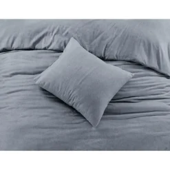 Papillon dekbedovertrek Brienz flanel - 140x200/220cm - Blauw