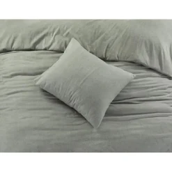 Papillon dekbedovertrek Brienz flanel - 200x200/220cm - Groen