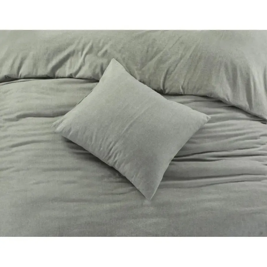 Papillon dekbedovertrek Brienz flanel - 200x200/220cm - Groen