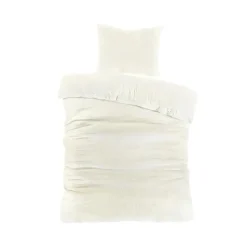 Papillon dekbedovertrek Billy - 140x200/220 cm - Ivoor