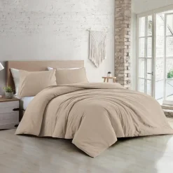 Papillon dekbedovertrek Juliette - 200x200/220 cm - Sand