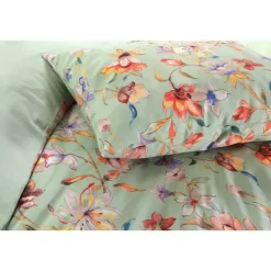 Papillon dekbedovertrek Nora- 200x200/220- groen