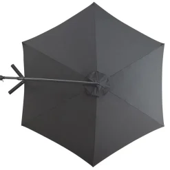 Parasol - duurzame Zweefparasol Ø300 cm – Kantelbaar - 3 meter doorsnede - Grijs