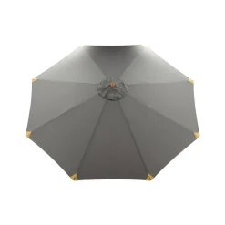 Parasol Grijs Stof - 330x330x258cm - Nypo