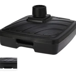 Parasolvoet - vierkant - antraciet grijs - D55 cm - 40 liter