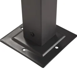 PARGA - Tuinpaviljoen - Zwart/Grijs - Polyester