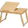 Parya Home - Houten Laptoptafel - Bamboe - Bruin