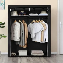 Parya Home - Opvouwbare Garderobekast - Zwart